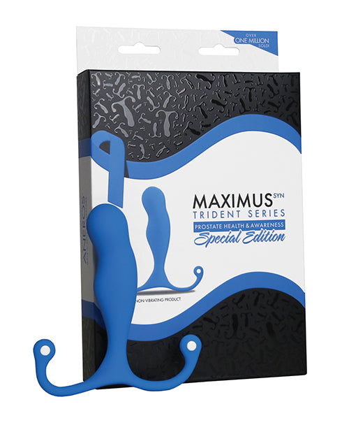 Aneros Maximus Syn Trident Blue Prostate Stimulator - Support Prostate Health 💙