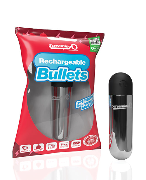 Shop for the Screaming O Rechargeable Bullets at My Ruby Lips