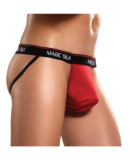 Shop for the 100% Silk Jock Strap Red at My Ruby Lips