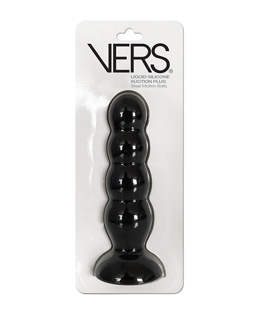 Shop for the VERS Liquid Silicone Suction Plug - Black at My Ruby Lips