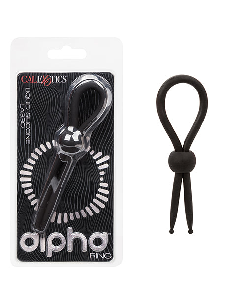 Shop for the Alpha Liquid Silicone Lasso Cock Ring at My Ruby Lips