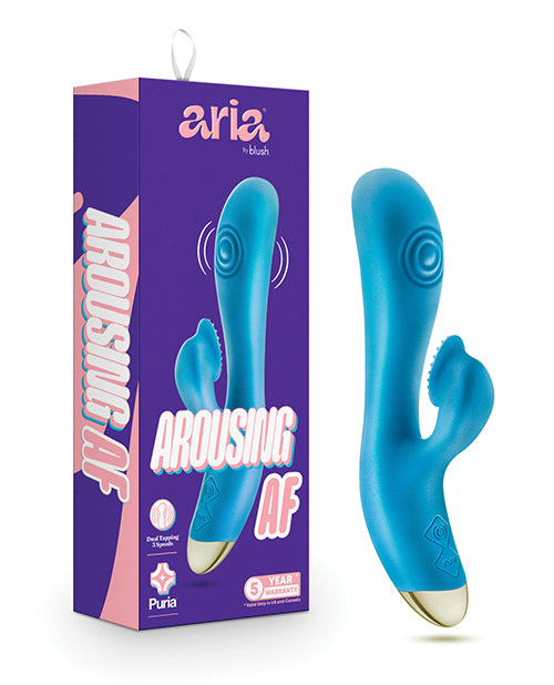 Shop for the Aria Arousin' AF Silicone Rabbit Vibrator - Customisable Pleasure at My Ruby Lips