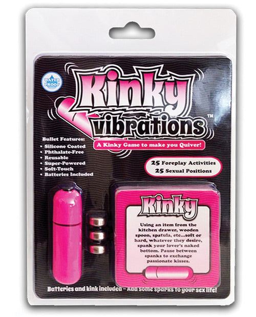 Shop for the Kinky Vibrations Game with Bullet & Accessories at My Ruby Lips