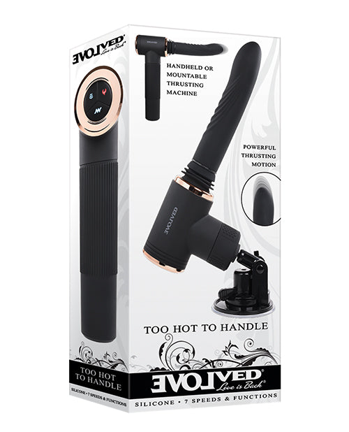 Shop for the Evolved Too Hot to Handle Thrusting Machine - Black at My Ruby Lips