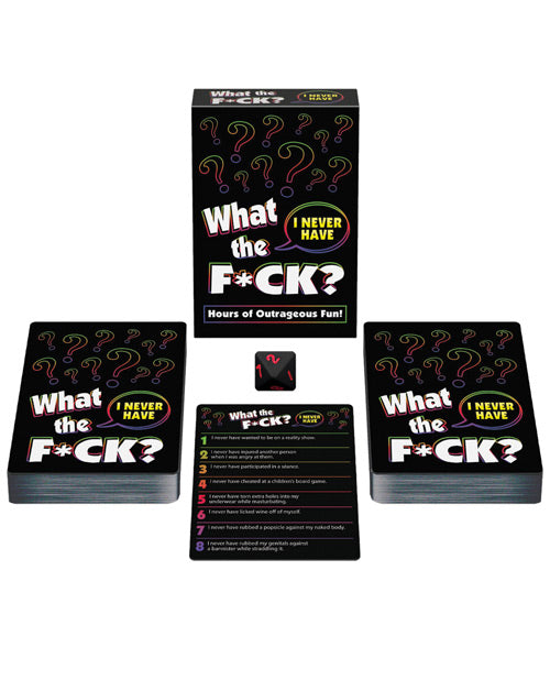 Shop for the "What the F*ck? I Never Have - Outrageous Fun Game" at My Ruby Lips