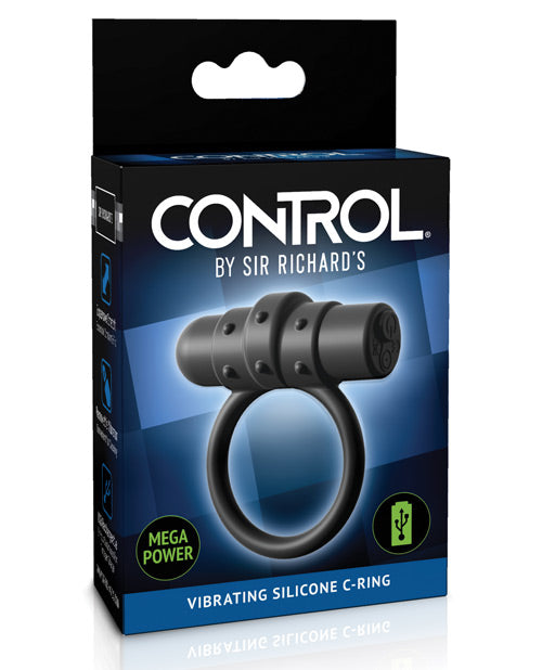 Shop for the "Intense Control Vibrating Silicone C-Ring by Sir Richards" at My Ruby Lips