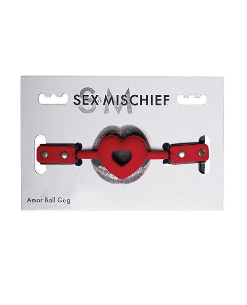 Shop for the Amor Heart Ball Gag: Elegant BDSM Beginner's Choice at My Ruby Lips