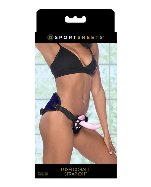 Shop for the Sportsheets Lush Strap On in Cobalt: Comfort, Pleasure, Versatility at My Ruby Lips