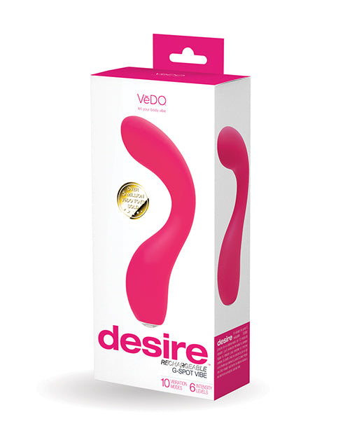 Shop for the VeDo Desire G-Spot Vibe: Ultimate Pleasure Upgrade at My Ruby Lips