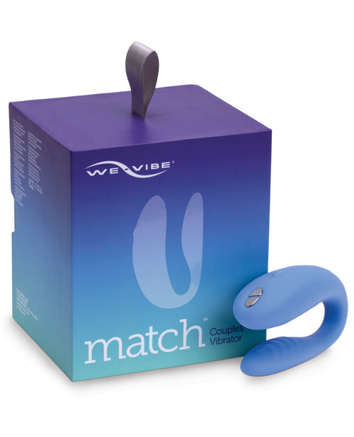 Shop for the We-Vibe Match: Dual Stimulation Couples Toy in Periwinkle at My Ruby Lips