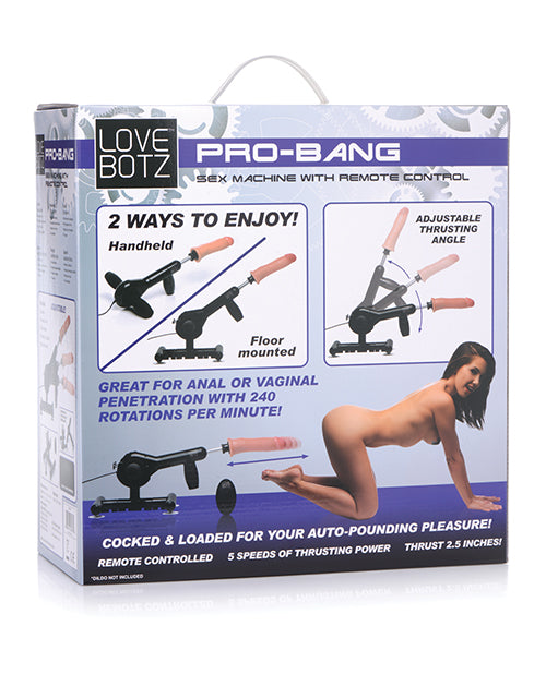 Shop for the LoveBotz Pro-Bang Sex Machine: 5-Speed Thrusting Power at My Ruby Lips
