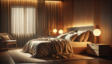 Here is the image that captures a cozy, intimate atmosphere, perfect for setting a mood of safety and relaxation.