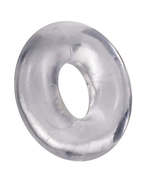 Anillo de donut negro Rock Solid de 3": un toque de elegancia Product Image.