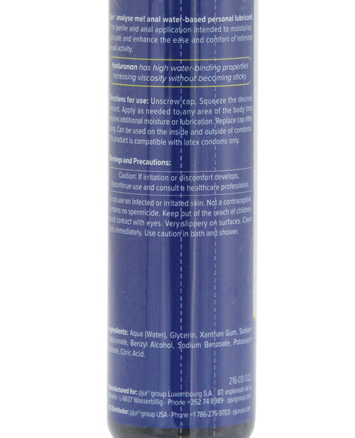 Pjur Analyse Me Water-Based Anal Lubricant - 100ml Product Image.
