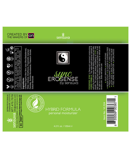 Sensuva Erosense Sync Water-Hybrid Lubricant Product Image.