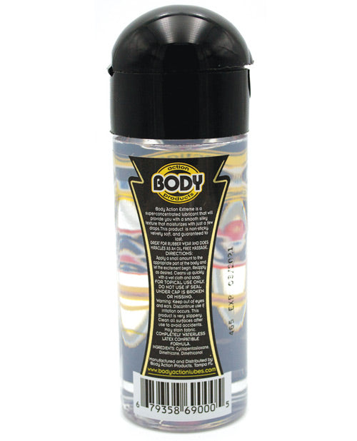 Body Action Xtreme Silicone: Luxurious Waterless Lubricant Product Image.