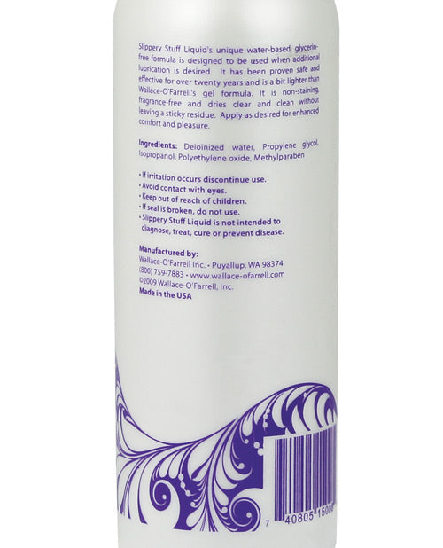 Slippery Stuff Liquid Personal Lubricant: The Art of Intimacy Product Image.