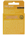 Preservativos Trojan Ultra Ribbed: paquete de estimulación mejorada