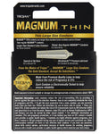 Condones finos Trojan Magnum: tamaño, comodidad y confiabilidad