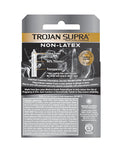 Preservativos Trojan Supra Ultrafinos de Poliuretano: Hipoalergénicos, Ultrafinos, Versátiles