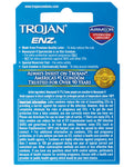 Paquete de 3 Trojan Enz: condones de protección mejorada