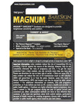 Condones Trojan Magnum Bareskin: máxima sensibilidad y comodidad