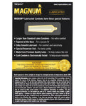 Preservativos Trojan Magnum de tamaño grande: calidad premium (paquete de 3)