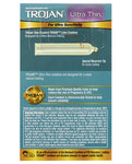 Trojan Ultra Thin Condoms: Ultimate Sensitivity (Box of 12)