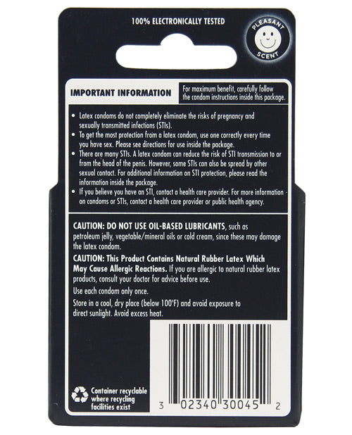 Preservativos Durex Classic - Extra grandes (paquete de 3) Product Image.