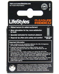 Lifestyles Ultra Ribbed Condoms - 3-Pack