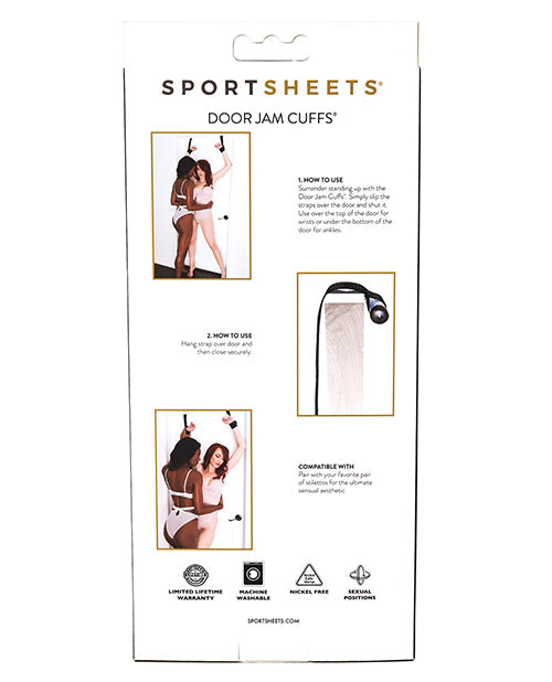 Sportsheets Door Jam 袖口：提升您的束縛體驗 Product Image.