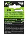 Contempo Bare Rider 薄型保險套：令人驚嘆的安全性和舒適性