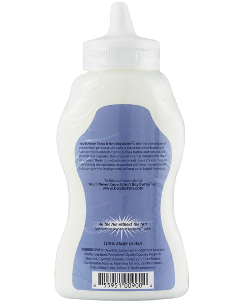 Boy Butter H2O Squeeze - Luxurious Long-lasting Lubricant Product Image.
