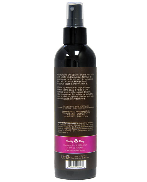 Lujoso aceite hidratante corporal terrenal en spray Product Image.