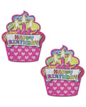 Pastease Premium Happy Birthday Cupcake - Multicolor O/S