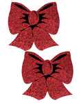 紅色全息蝴蝶結：優質且易於佩戴