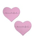 Pastease Premium Heart Beautiful Pink Pasties - Embrace Your Alluring Spirit