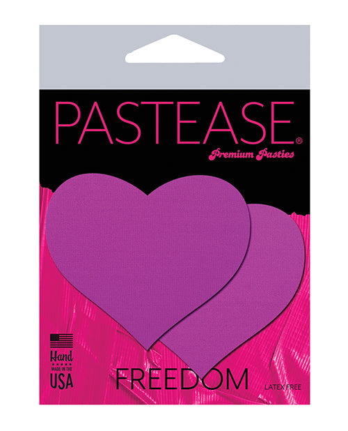 Neon Black Light Reactive Heart Pasties Product Image.