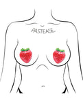 Pastease Premium Sparkly Juicy Berry Red Nipple Pasties