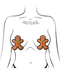 Pastease Premium Gingerbread Nipple Covers 🎄