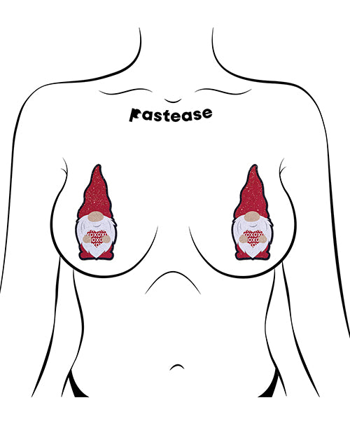 Pastease 情人節甜心花園侏儒乳頭罩 Product Image.