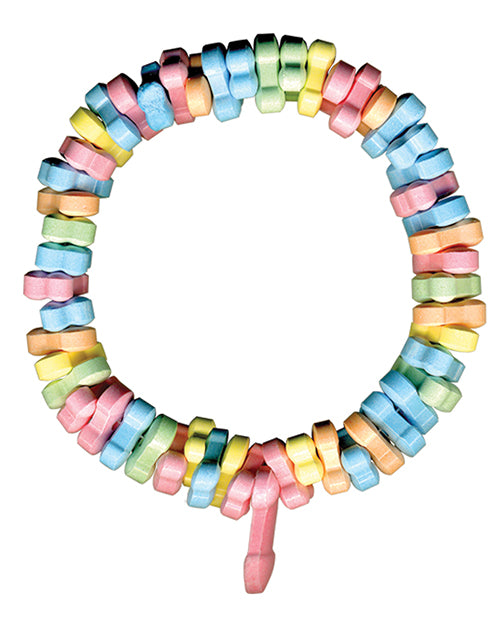 Cheeky Rainbow Penis Candy Necklace Product Image.