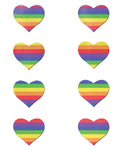 Pastease Premium Mini Rainbow Heart - Pack of 8