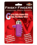 Frisky Fingers Potenciador de dedos de silicona: placer intenso en la yema del dedo