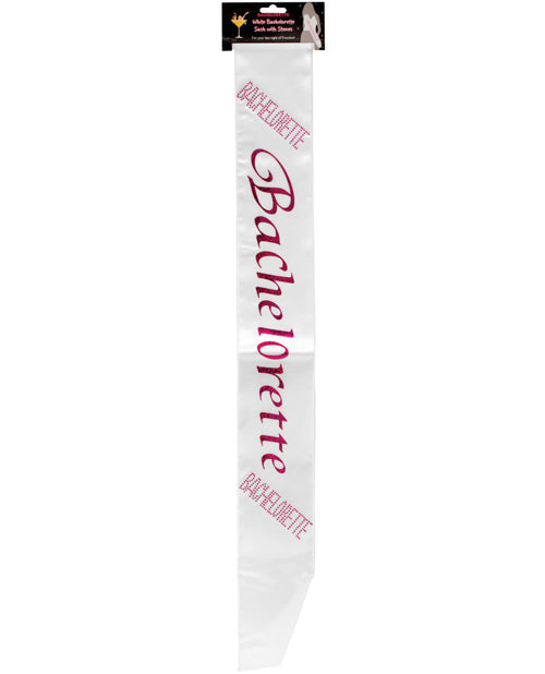 Bachelorette Queen Crystal Sash Product Image.