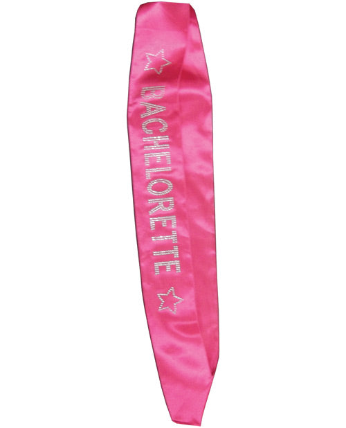 Bachelorette Queen Crystal Sash Product Image.