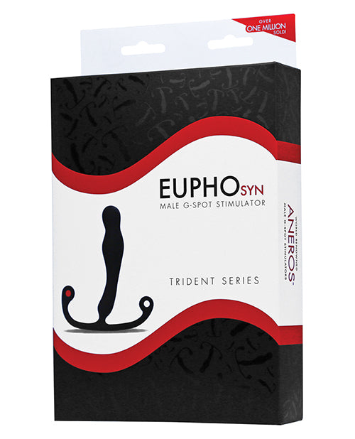 Aneros Eupho Syn Trident Estimulador de Próstata - Negro Product Image.