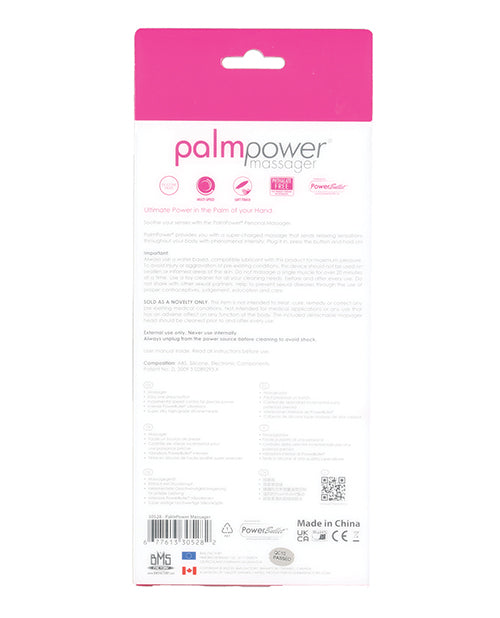 Masajeador Palm Power: un toque de maravillosa tranquilidad Product Image.