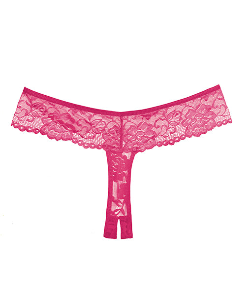 Adore Chiqui Love Sheer Lace Thong - One Size Product Image.
