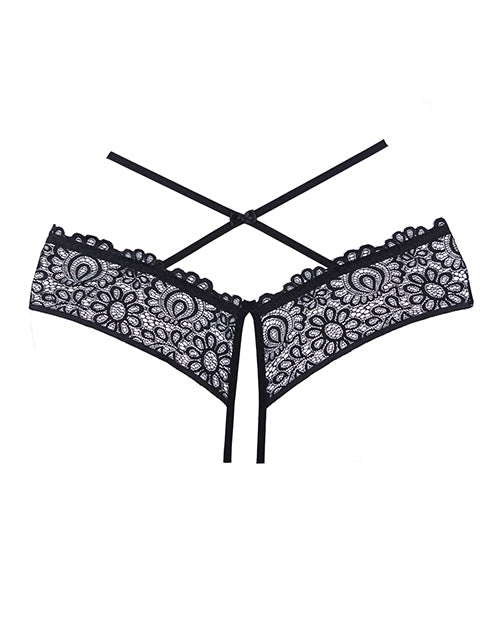 Adore Crayzee Open Panty: aumento de confianza sensual 🖤 Product Image.